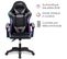 Ams-900-led-bk Fauteuil / Chaise De Bureau Gamer Noir Gris - Eclairage LED 366 Effets - Télécommande