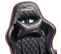 Fauteuil Gamer Ultimate-bk-ruby Coloris Noir et Rouge - Coussin Lombaire et Appuie Tête