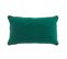 Coussin Dehoussable 30 X 50 Cm Lanette Emeraude