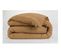 Housse De Couette Flanelle 140 X 200 Cm Candice Camel