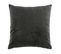 Coussin Velours Velvetina Anthracite