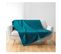 Plaid Jete De Lit Fauteuil 180 X 220 Cm Lucilia Bleu