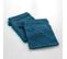 Lot De 2 Gants De Toilette 15 X 21 Cm Tendresse Bleu Saphir