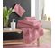 Lot De 2 Gants De Toilette 15 X 21 Cm Tendresse Rose