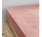 Drap Housse Gaze De Coton 90 X 190 Cm Rose Peche