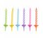 Set De 24 Bougies D Anniversaire 5.5 Cm Multicolore