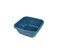 Bassine Cuvette Carree 30 X 30 X 12 Cm Bleu 6l