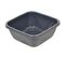 Bassine Cuvette Carree 30 X 30 X 12 Cm Anthracite 6l