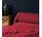 Taie De Traversin 85 X 185 Cm Couleur Emotion Rouge Marsala