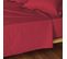 Drap Plat Coton 180 X 290 Cm Emotion Marsala