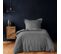 Housse De Couette 140 X 200 Cm Emotion Anthracite