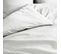 Housse De Couette 240 X 260 Cm Percale De Coton Blanc