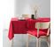 3 Serviettes De Table Coton Recycle 40 X 40 Cm Mistralines Rouge