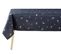 Nappe Rectangle 150 X 300 Cm Sapin De Noel Bleu Marine