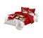 Housse De Couette + Taies 200 X 200 Cm + Drap Housse Rennes De Noel Et Traineau