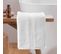 Serviette De Toilette 50 X 90 Cm Elegante Blanc