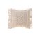 Coussin Dehoussable Coton 40 X 40 Cm Macrame