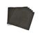 Lot De 20 Serviettes En Papier 33 X 33 Cm Tendance Uni Noir