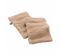 Lot De 2 Gants De Toilette 15 X 21 Cm Elegante Noisette