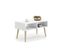 Table Basse Scandinave Slimy - Blanc