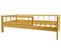 Lit D'enfant En Bois Naturel Style Scandinave 160x80cm Avec Barrières - Bois