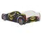 Lit Enfant Pour Garçon Voiture Batman Batcar Avec Et Sommier Inclus - 160 Cm X 80 Cm