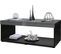 Table Basse Noir /  Gris  (lxhxp): 104 X 40,5 X 58