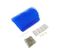 Brosse D'angle De Toilettage Pour Chat - Bleu