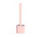 Brosse Wc Ultra Hygiénique En Silicone Flexible - Rose