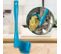 Spatule Rotative Spéciale Pour Robot Culinaire Bleu