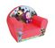 Fauteuil Club Imprimé Pour Enfant Thème Imprimé Masha Et Michka Couleur Rouge