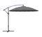 Parasol Déporté En Aluminium Et Fibre De Verre 3m Pagode Gris