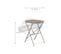 Table Ronde En Acier 60 Cm Cuba Gris