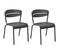 Chaises Terrasse En Aluminium Haora (lot De 2) Graphite