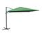 Parasol Déporté Orientable 360° Inclinable Gauche Droite 3 X 3 M Orient Vert