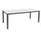 Cadaques - Ensemble Table Et Chaises De Jardin - 8 Places - Gris Anthracite