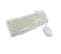 Clavier Ack-2012/b Clavier Usb Azerty Français Blanc