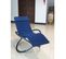 Bain De Soleil à Bascule Swing Luxe Monaco - Bleu - 14-700895