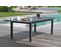 Table De Jardin 10 Places En Aluminium Anthracite - Alu-miami