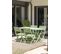 Chaise De Jardin Pliante En Aluminium Vert Lagune - Marius