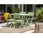 Chaise De Jardin Pliante En Aluminium Vert Lagune - Marius