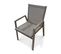 Fauteuil De Jardin Empilable En Aluminium Quartz - Floride