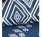 Housse De Couette Norda, Style Ethnique, Bleu/blanc, 220x240cm,   100% Coton