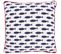 Coussin 40x40 Cm Fishy Blanc