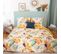 Housse De Couette 240x260 + 2 Taies D'oreiller 63x63 Coton Lucia