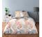 Housse De Couette 240x260 Cm + 2 Taies D'oreiller 63x63 Cm Coton Terracota