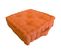 Coussin De Sol En Coton 40 Cm Orange