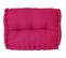 Coussin Cale-rein En Coton Coloré Fuchsia