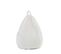 Poire D70xH90 cm TENDRESSE Blanc