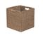 Panier De Rangement Pliable En Jonc De Mer 31x31x31cm